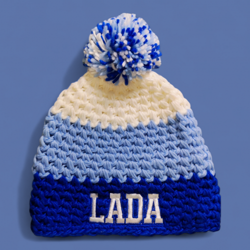 BÉLELT LADA sapka, kék- fehér BÉLELT LADA sapka, kék- fehér